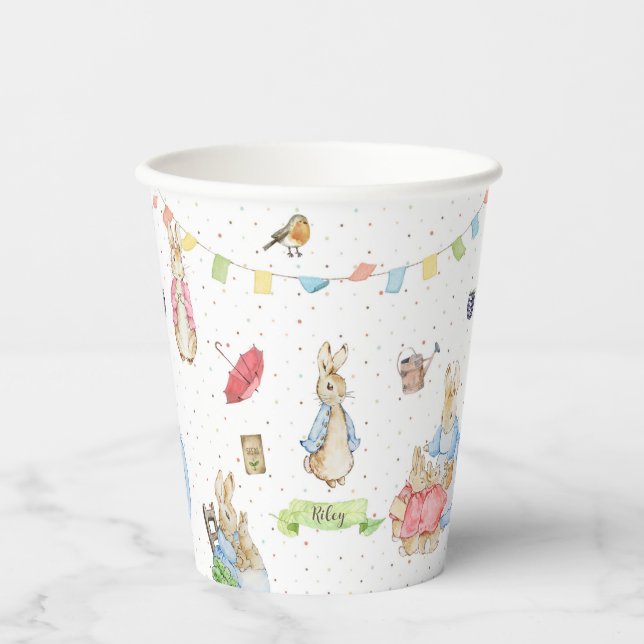 Vasos De Papel Peter the Rabbit (Anverso)