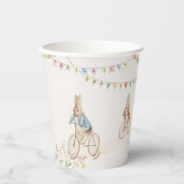 Vasos De Papel Peter the Rabbit Bunny Gender Neutral Baby Shower