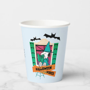 Vasos De Papel Pez Snoopy Pociones Mágicas Halloween