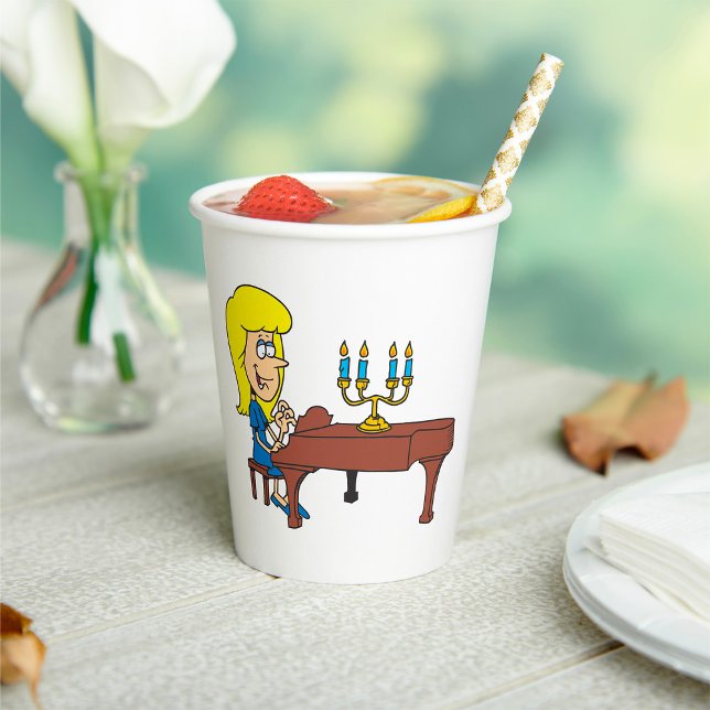 Vasos De Papel Pianista (Subido por el creador)