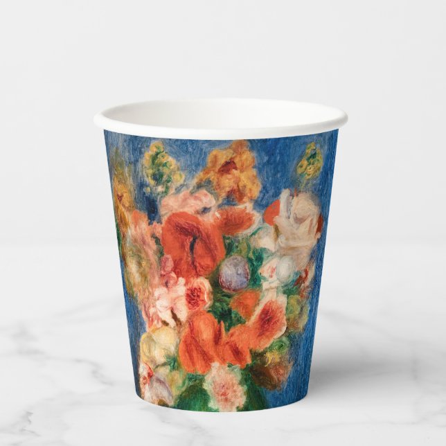 Vasos De Papel Pierre-Auguste Renoir - Bouquet (Anverso)