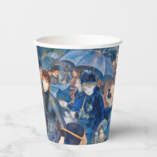 Vasos De Papel Pierre-Auguste Renoir - Los paraguas