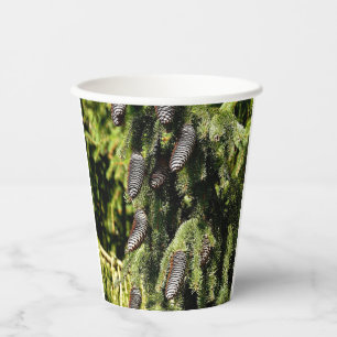 Vasos De Papel Pinecones