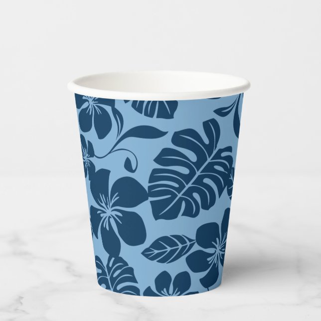 Vasos De Papel PINK BIKINI (AZUL x 2) (Anverso)