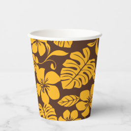 VASOS DE PAPEL PINK BIKINI (MARRÓN/ORO)