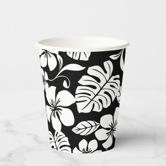 VASOS DE PAPEL PINK BIKINI (NEGRO) (Anverso)