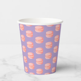 Vasos De Papel Pink Macaroons