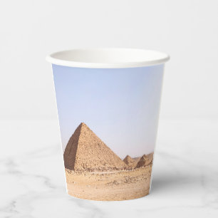 Vasos De Papel Pirámides de Egipto