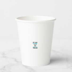 Vasos De Papel Pitbull Frase Divertida Grabado Vintage Diseño de