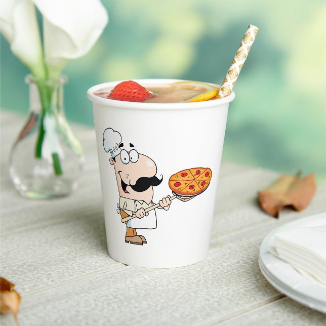 Vasos De Papel Pizza Cook (Subido por el creador)