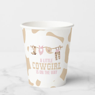 Vasos De Papel Platos de papel para baby shower de vaquera occide