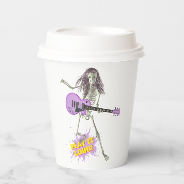 Vasos De Papel Play It Loud!  (Anverso)