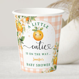 Vasos De Papel Poco cutie Género Baby Shower neutro