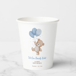 Vasos De Papel Podemos Esperar Baby Shower