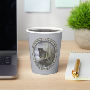 Vasos De Papel Pointer de pelo duro alemán