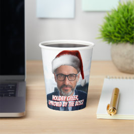 Vasos De Papel Ponte un sombrero de Santa | Diferencial Funny Off