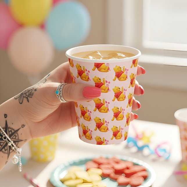 Vasos De Papel Pooh Paper Cups (Subido por el creador)