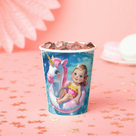 Vasos De Papel Pool Days