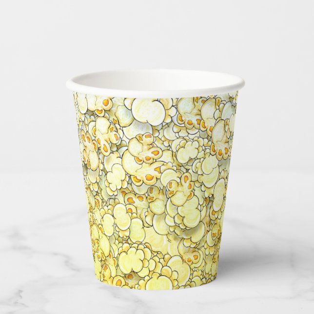 Vasos De Papel Popcorn (Anverso)