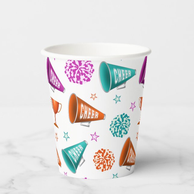 Vasos De Papel Porristas  (Anverso)