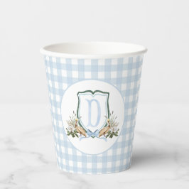 Vasos De Papel Preppy Southern Blue Boy Pelican Baby Shower