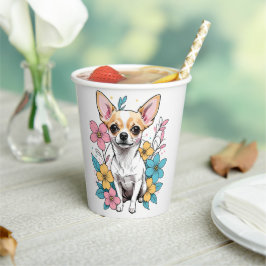 Vasos De Papel Primavera Chihuahua