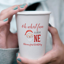 Primer cumpleaños de Santa navidad