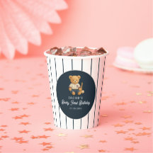 Primer cumpleaños del beisbolista Preppy Bear