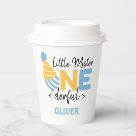 Vasos De Papel primer cumpleaños, un bebé maravilloso