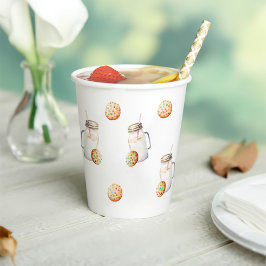 Vasos De Papel Primera fiesta de cumpleaños de la leche y las coo