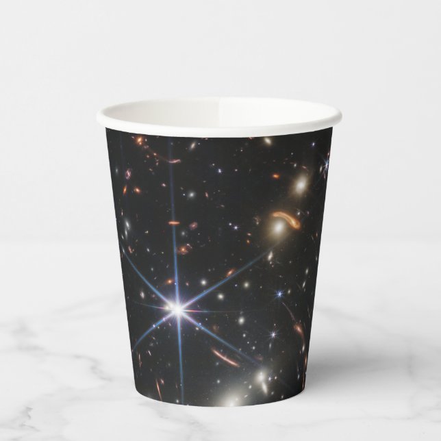 Vasos De Papel Primeras imágenes del telescopio espacial JWST Jam (Izquierda)