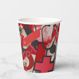 Vasos De Papel Profesión médica