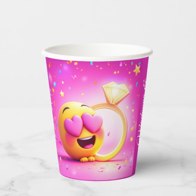 Vasos De Papel Propuesta feliz (Anverso)