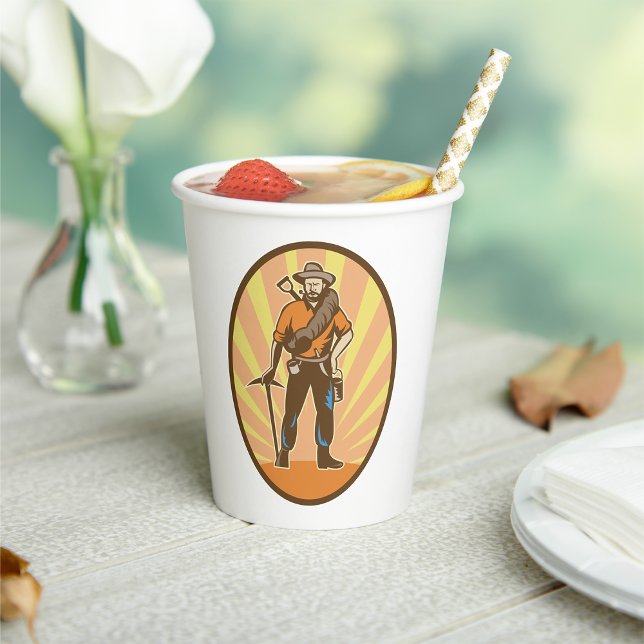 Vasos De Papel Prospector Miner (Subido por el creador)