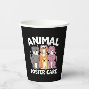 Vasos De Papel Protección de animales de compañía Rescate de anim