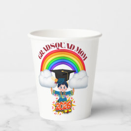 Vasos De Papel Proud Mom Grad Squad 2026