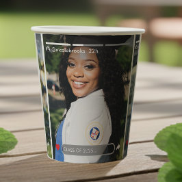Vasos De Papel Publicación de foto de historia de redes sociales