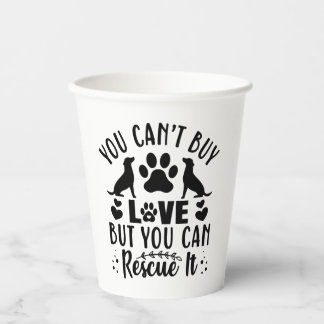 Vasos De Papel Puedes Rescatar El Amor