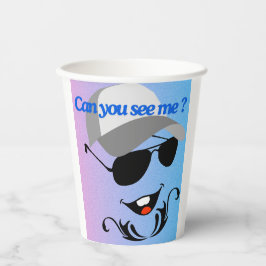 Vasos De Papel ¿Puedes Verme?