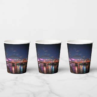 Vasos De Papel Puentes de Newcastle