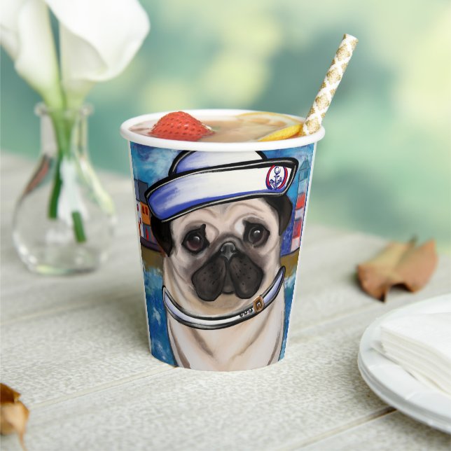 Vasos De Papel Pug (in situ)