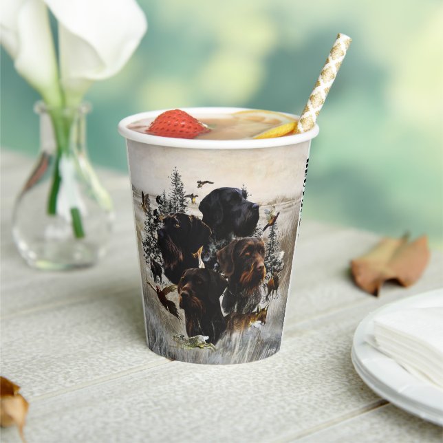 Vasos De Papel Puntero inalámbrico alemán (in situ)