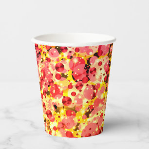 Vasos De Papel Puntos de celebración 13-rosados de FIESTA de pape