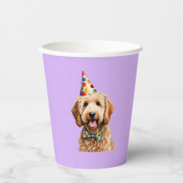 Vasos De Papel Puppy Perro Cumpleaños Paw-ty