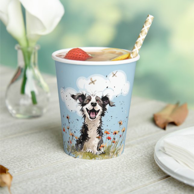 Vasos De Papel Pupup feliz (in situ)