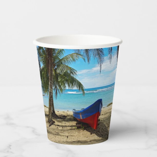 Vasos De Papel Pura vida en Costa Rica - Centroamérica (Anverso)