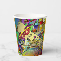 Purim Esther Celebración Arte ligero Imprimir