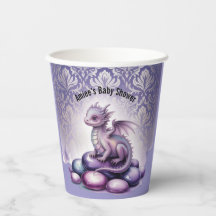 Purple Magical Dragon Baby Shower