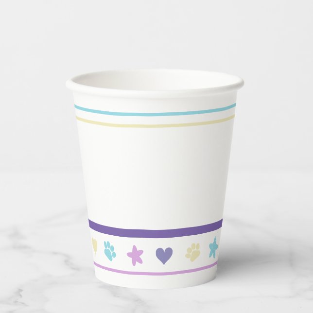 Vasos De Papel Purrmaid (Anverso)