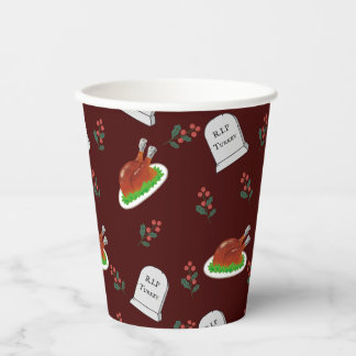 Vasos De Papel Q.E.P.D. Navidades turcos copas de Fiesta - estilo